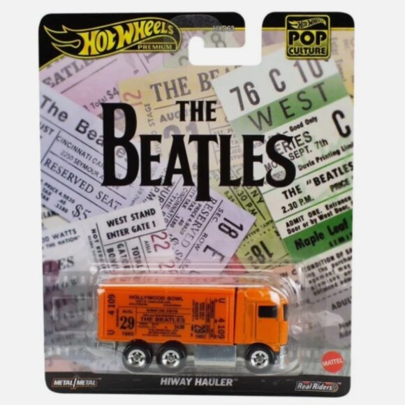 Hot Wheels Premium Pop Culture The Beatles Hiway Hauler, NIB - Picture 1 of 1